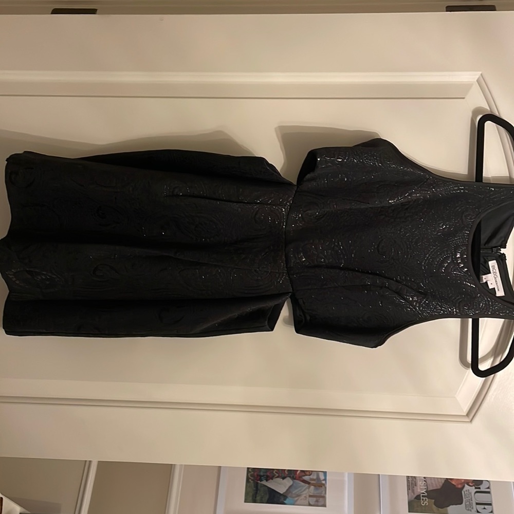 BCBG dress black worn once